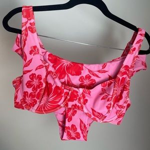Kulanis Kinis Pink and Red bikini set (both size medium)